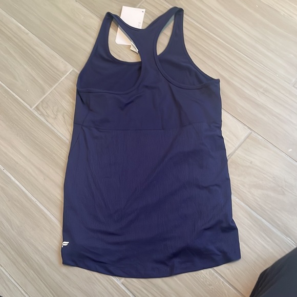 NWT NAVY FABLETICS RACERBACK TANK - Picture 3 of 3